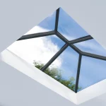 Brett Martin roof lantern | 4-pane 2000 x 1000mm