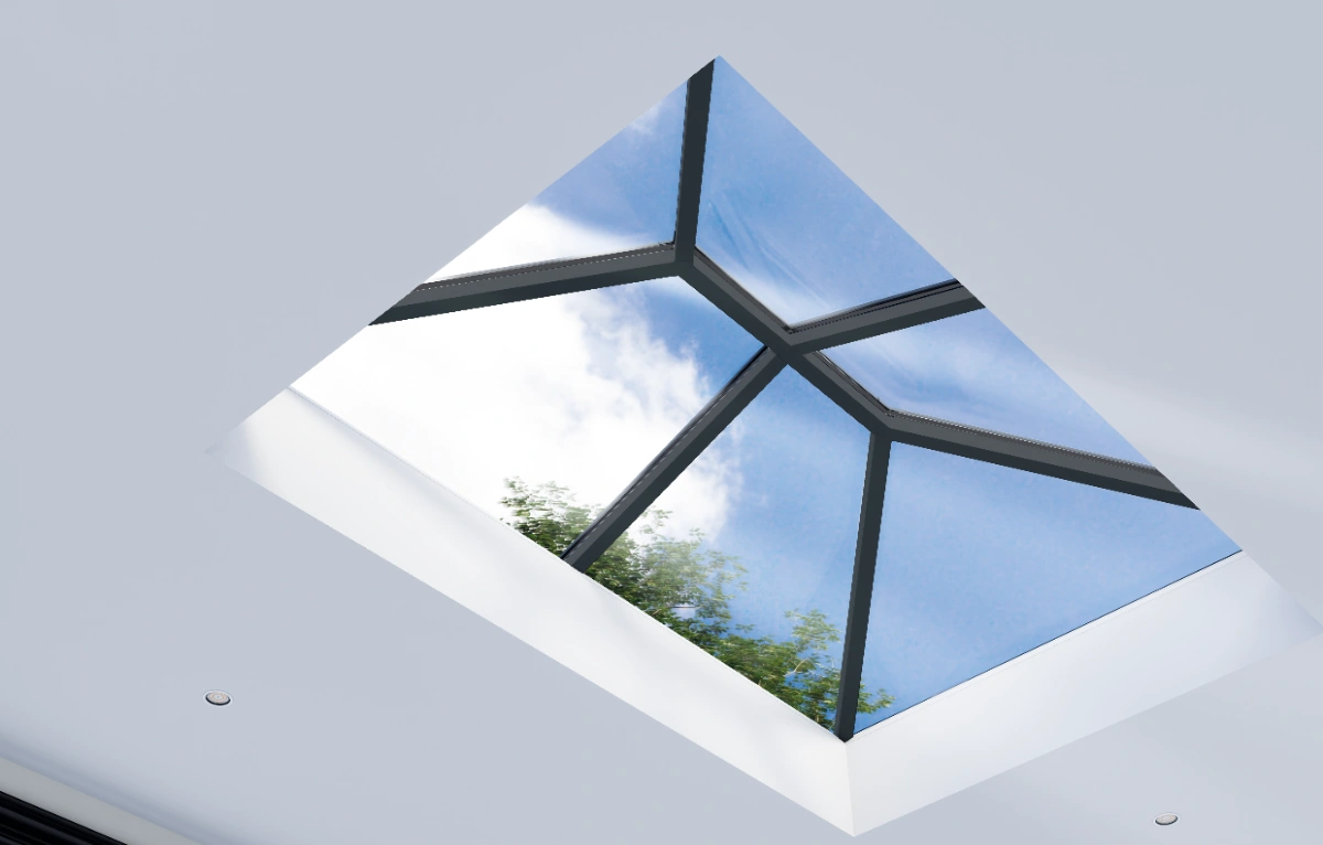 Brett Martin roof lantern | 4-pane 2000 x 1000mm